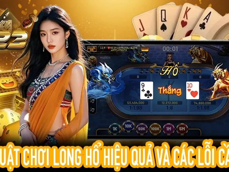 Bàn chơi Blackjack trực tuyến với dealer và các lá bài