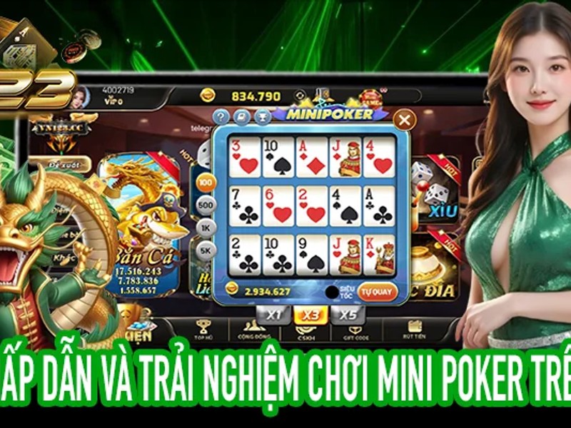Bàn chơi Baccarat trực tuyến với dealer và bộ bài